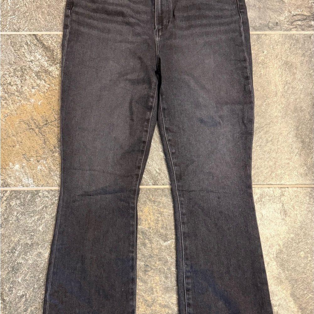 PAIGE Black Flare Jeans